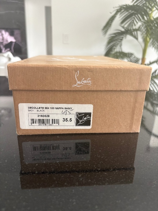 Christian Louboutin Shoes - Leather high heels Christian Louboutin shoes